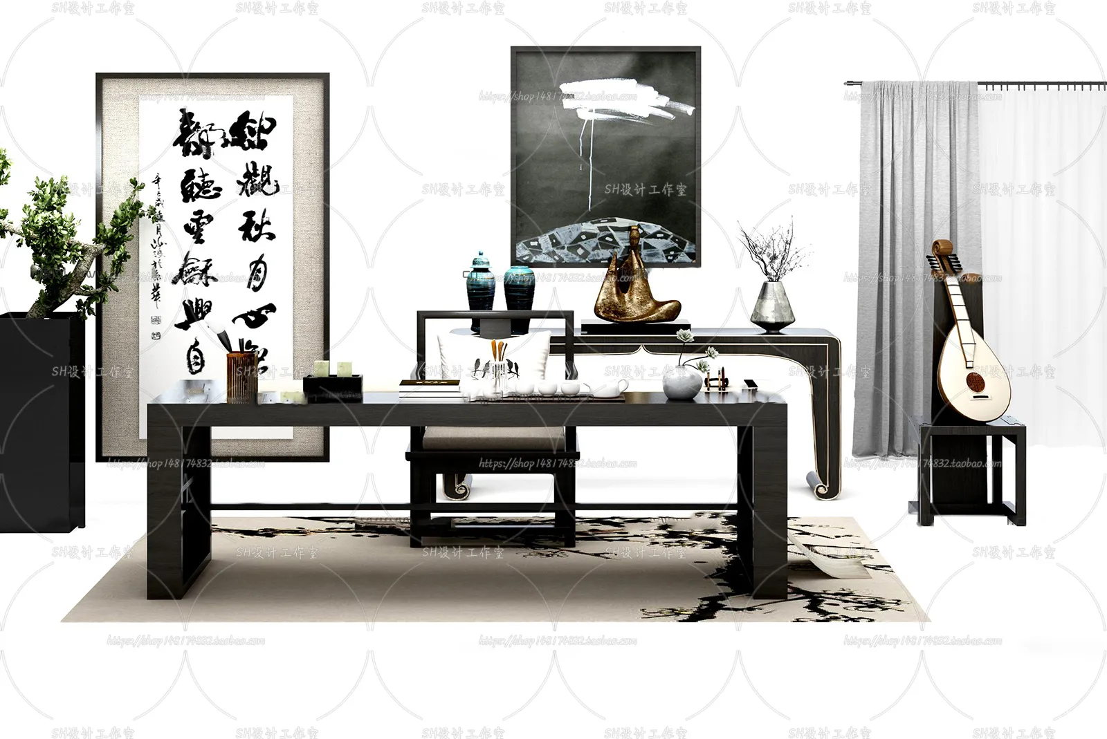 Modern Sofa – 3D Models – 0467