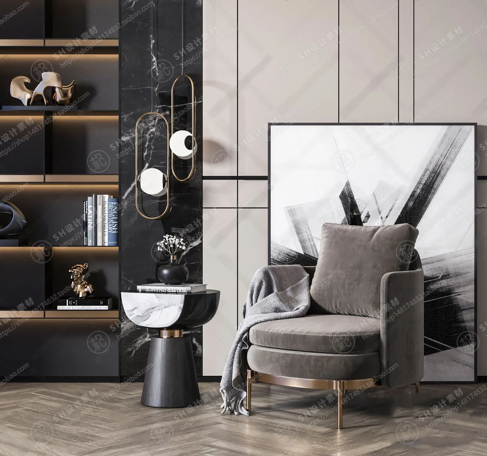 Single Sofa – 3D Models – 0502