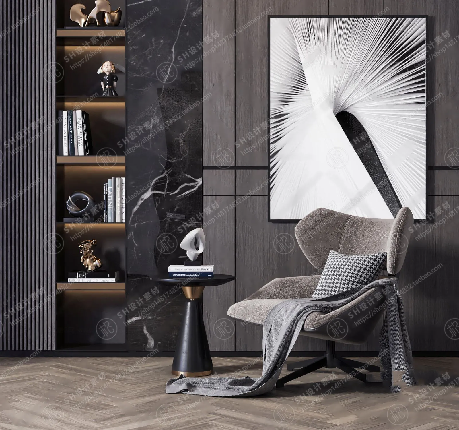 Single Sofa – 3D Models – 0511