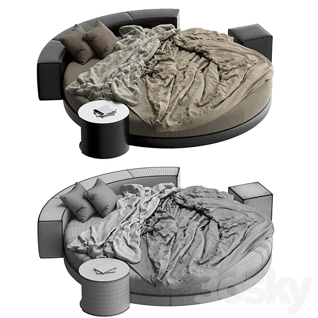 Furniture – Bed 3D Models – 0332