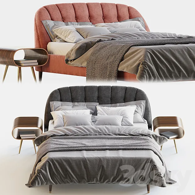 Furniture – Bed 3D Models – 0334