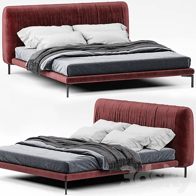 Furniture – Bed 3D Models – 0338