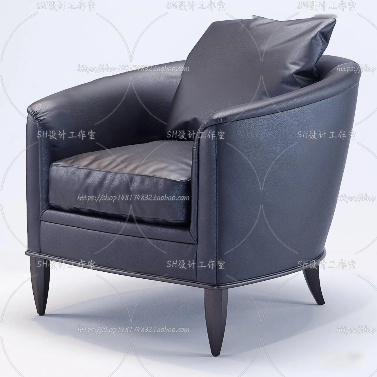 Single Sofa – 3D Models – 0599