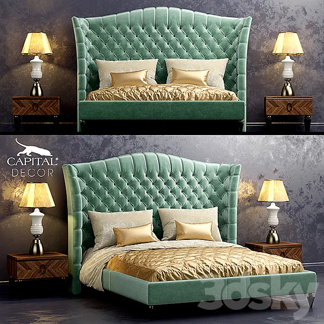 Furniture – Bed 3D Models – 0340