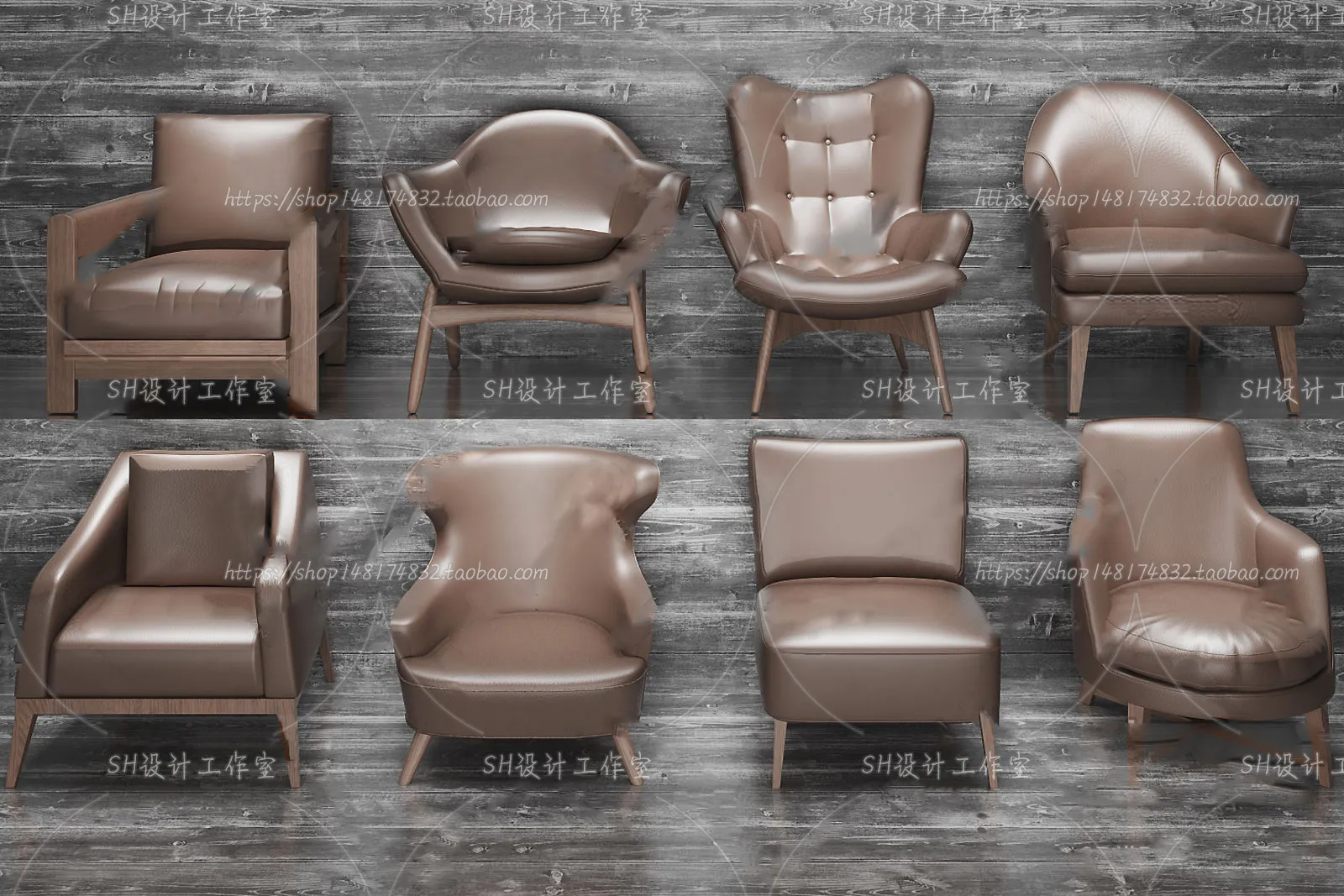 Single Sofa – 3D Models – 0612