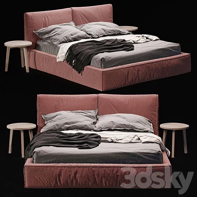 Furniture – Bed 3D Models – 0343