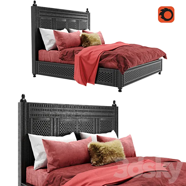 Furniture – Bed 3D Models – 0349