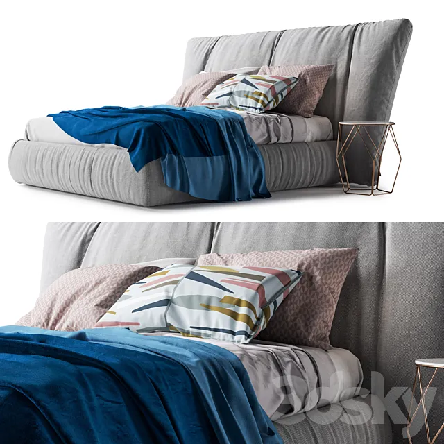 Furniture – Bed 3D Models – 0350