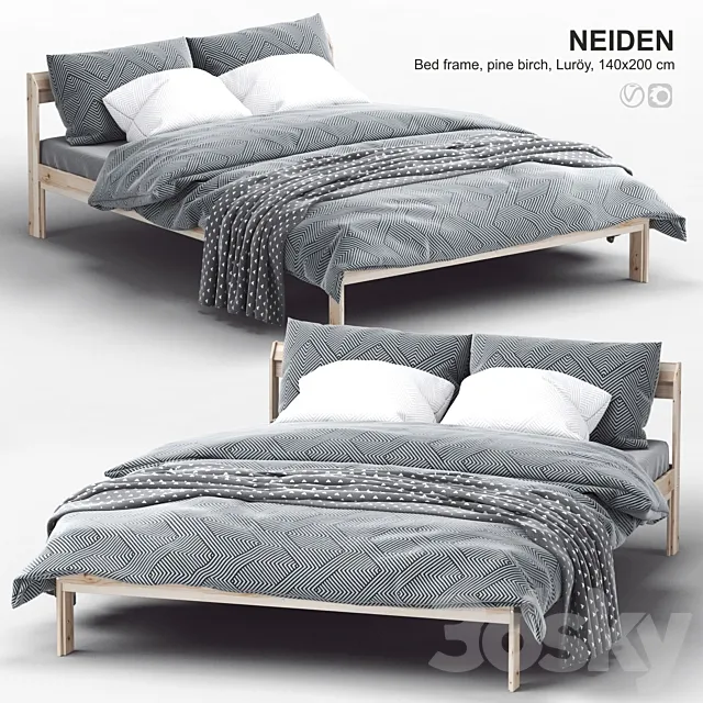 Furniture – Bed 3D Models – 0361