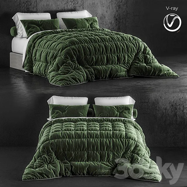 Furniture – Bed 3D Models – 0366