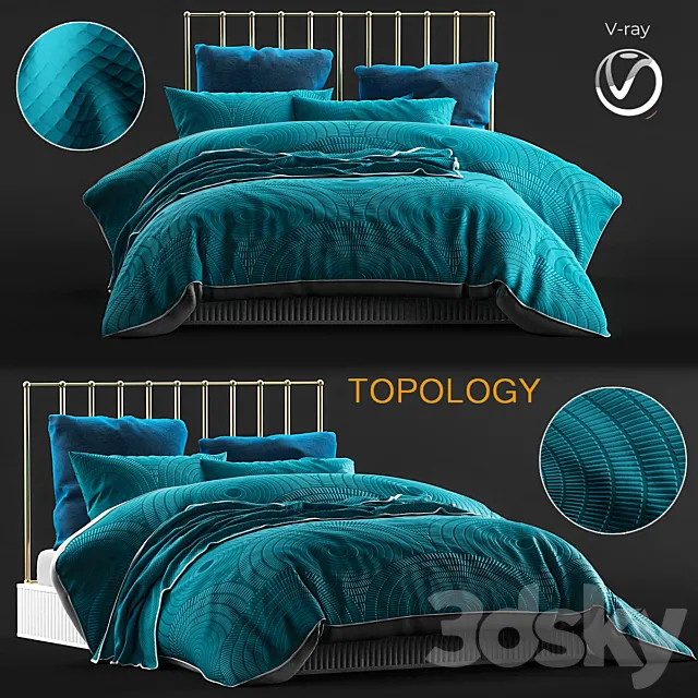 Furniture – Bed 3D Models – 0367