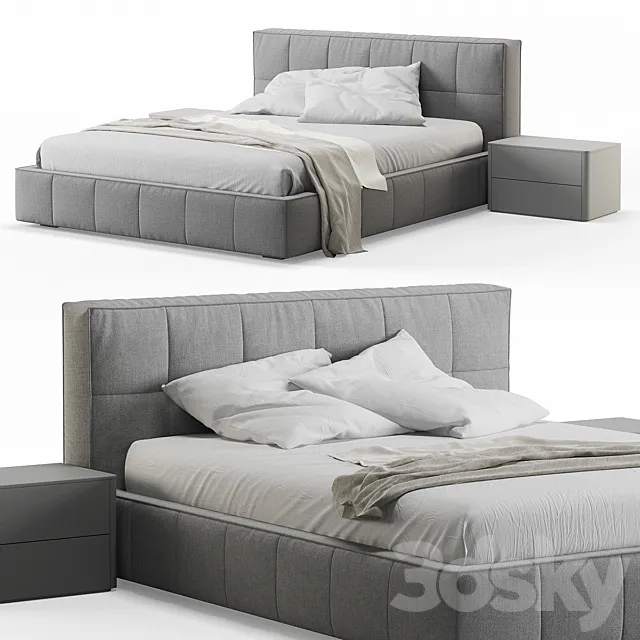 Furniture – Bed 3D Models – 0373