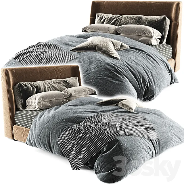 Furniture – Bed 3D Models – 0379