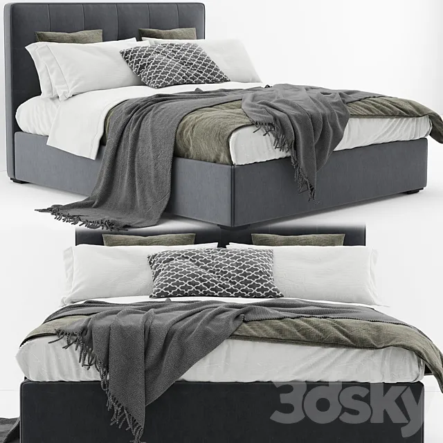 Furniture – Bed 3D Models – 0380