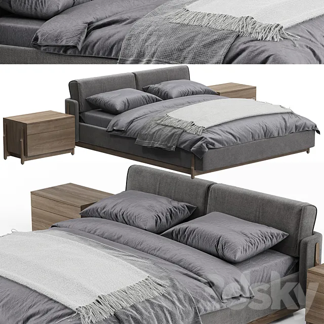 Furniture – Bed 3D Models – 0383