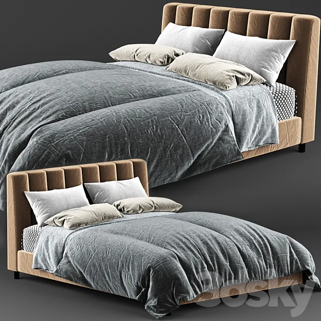 Furniture – Bed 3D Models – 0385