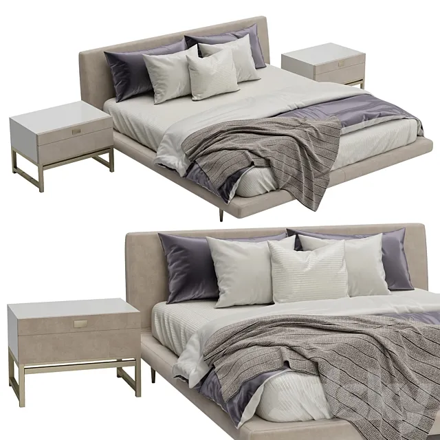 Furniture – Bed 3D Models – 0386