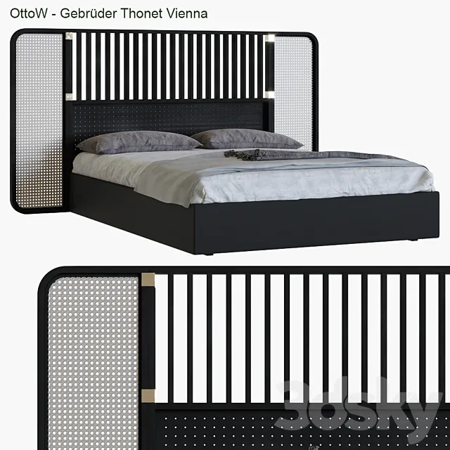 OttoW by Gebrüder Thonet Vienna 3DS Max - thumbnail 3