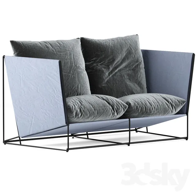 HAVSTEN Sofa Ikea 3DS Max - thumbnail 3