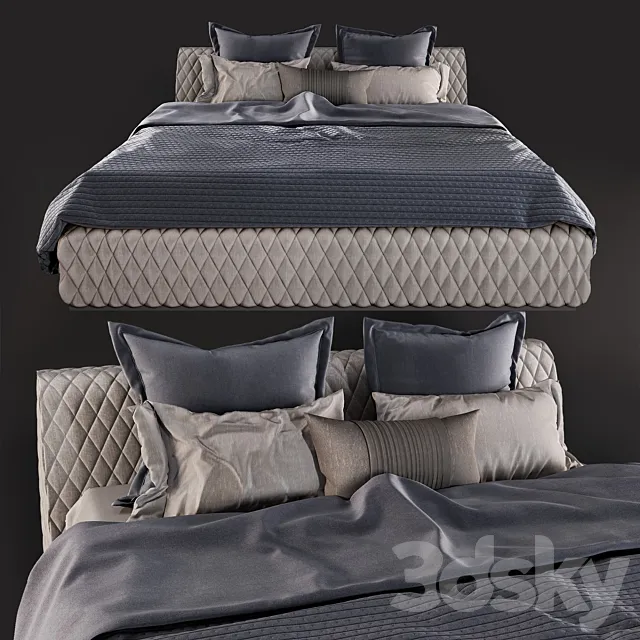 Furniture – Bed 3D Models – 0390