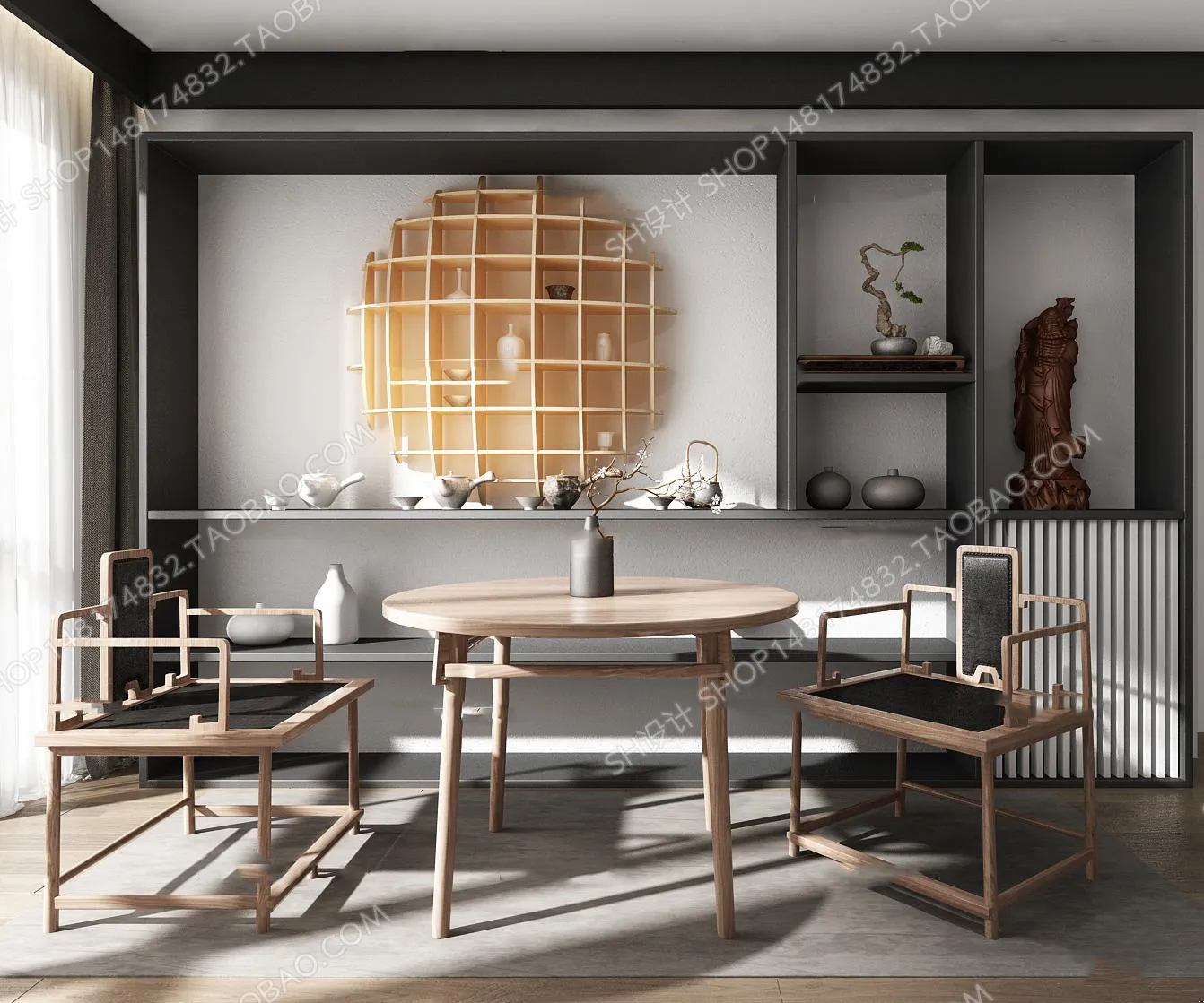 Tea Coffee Table – 3D Models – 1118