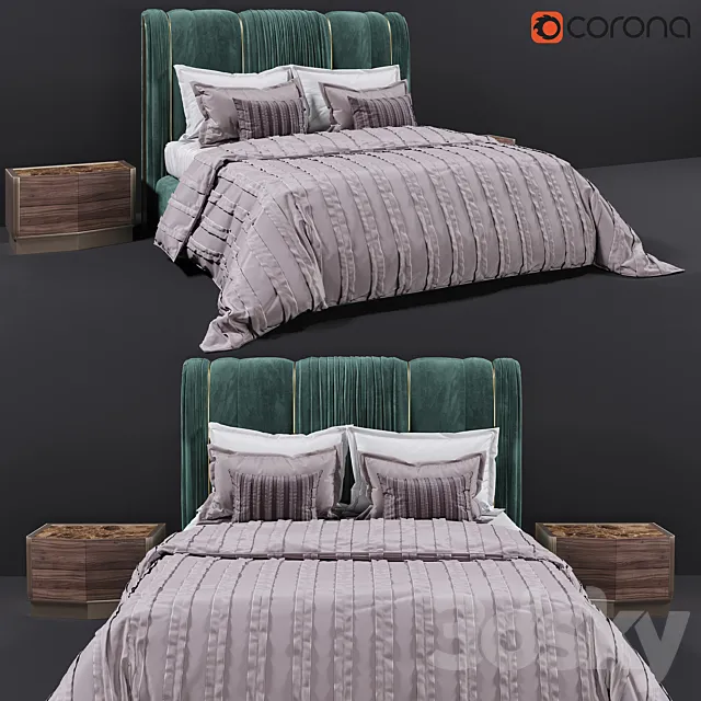 Furniture – Bed 3D Models – 0393