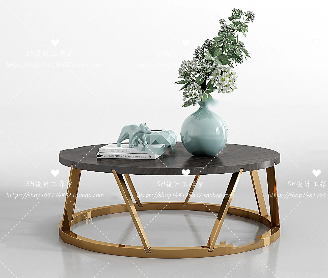 Tea Coffee Table – 3D Models – 1270