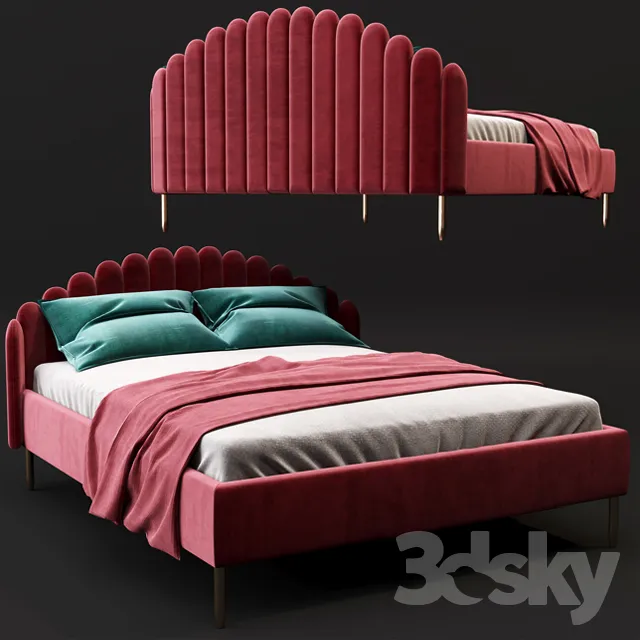 Furniture – Bed 3D Models – 0409