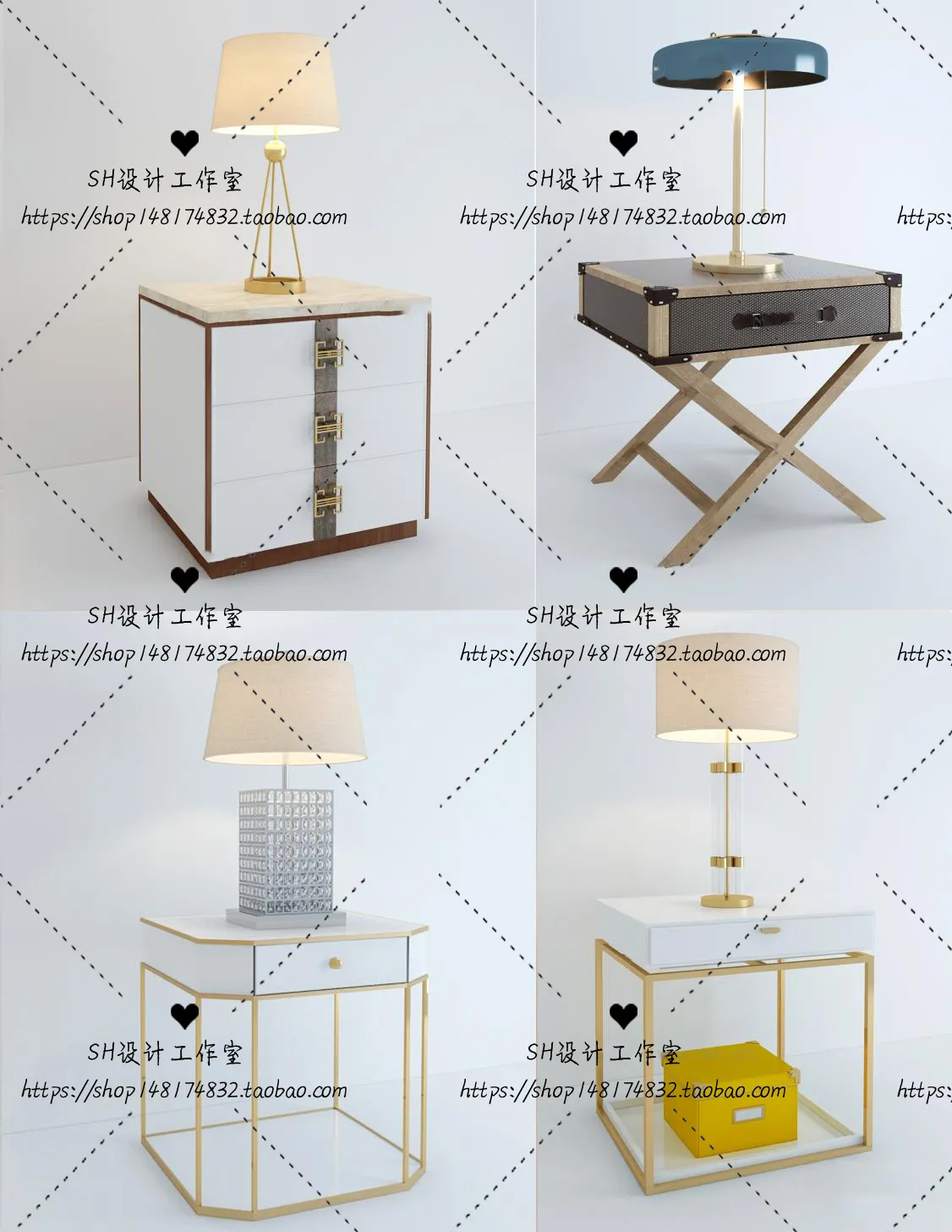 Side Table – 3D Models – 1312