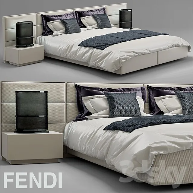 Furniture – Bed 3D Models – 0424