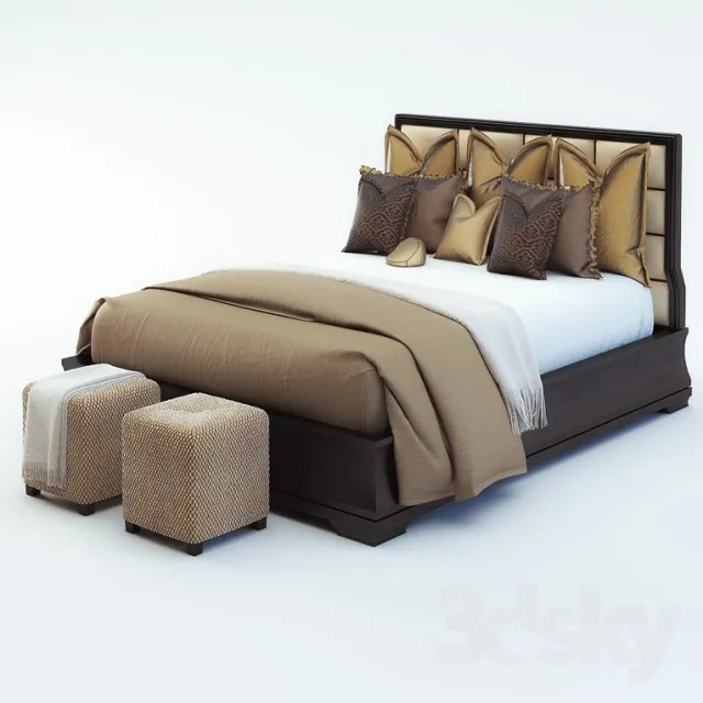 Furniture – Bed 3D Models – 0428