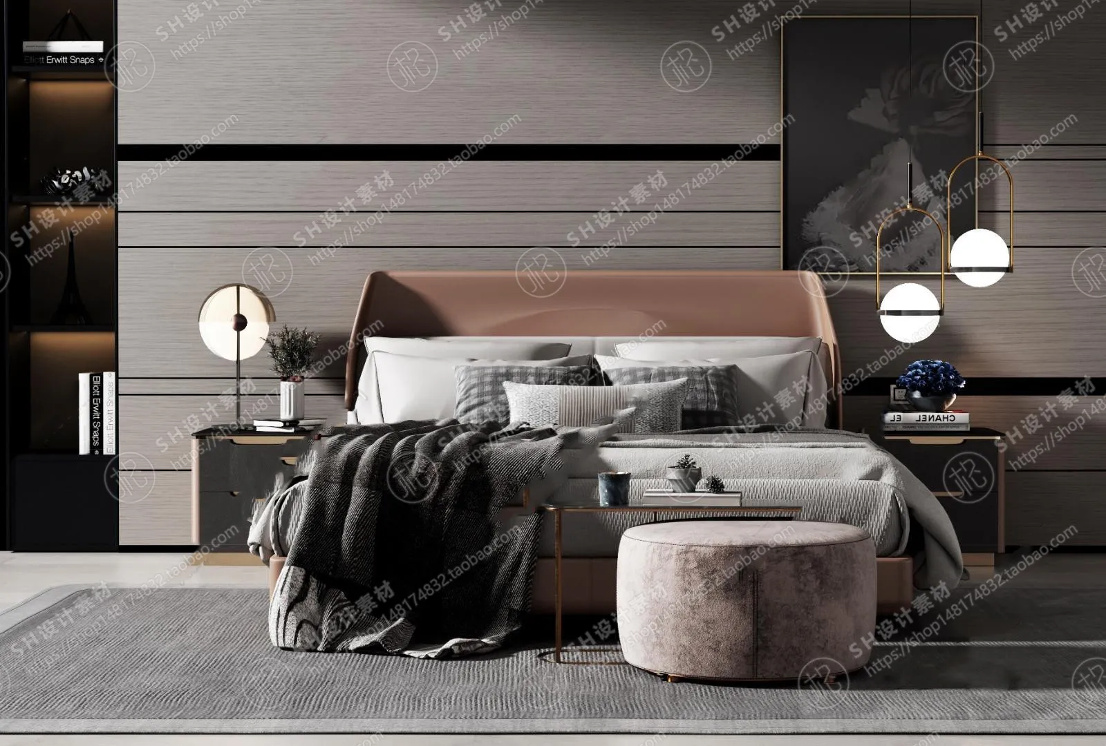 Bed – 3D Models – 1507