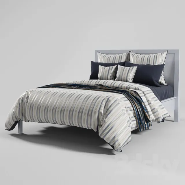 Bed 3DS Max - thumbnail 3