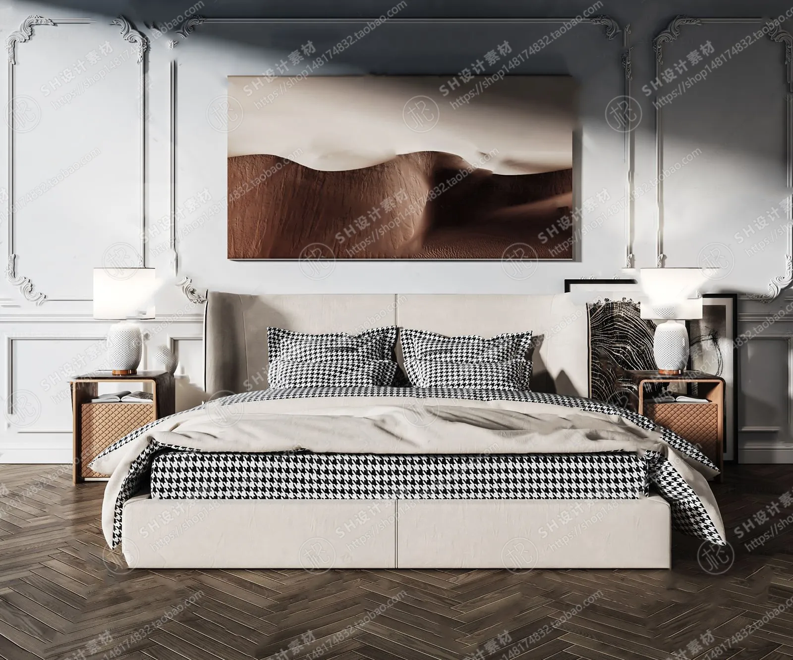 Bed – 3D Models – 1521