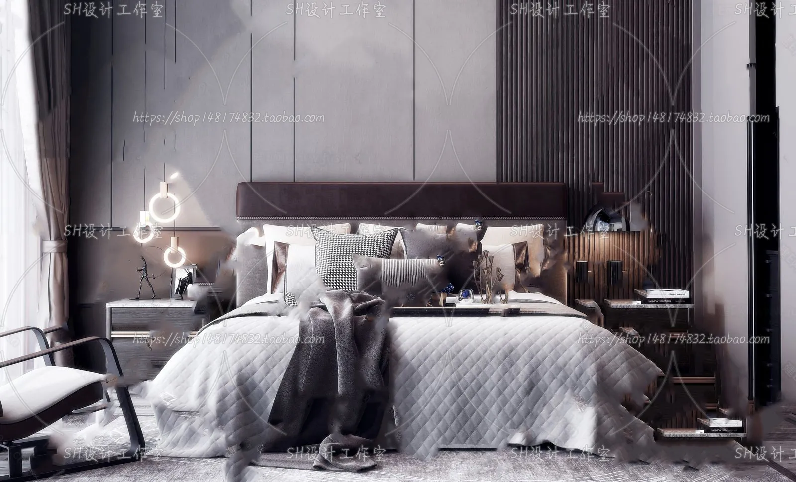 Bed – 3D Models – 1550