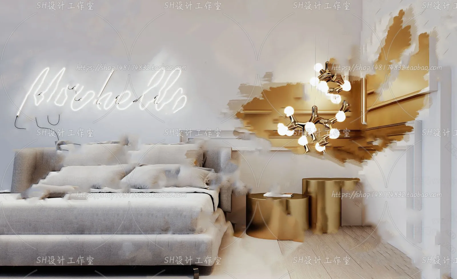 Bed – 3D Models – 1554