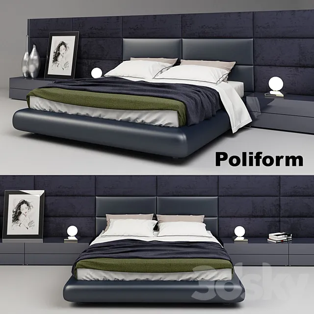 Furniture – Bed 3D Models – 0436