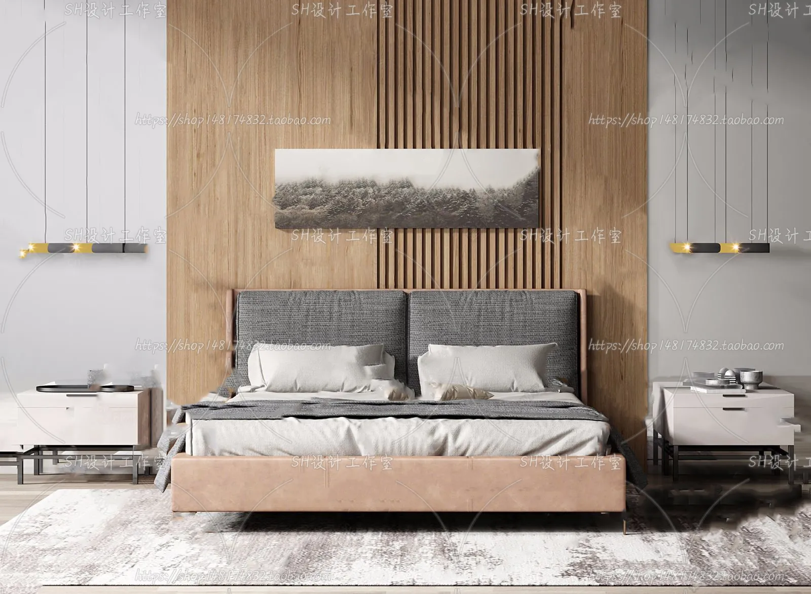 Bed – 3D Models – 1570