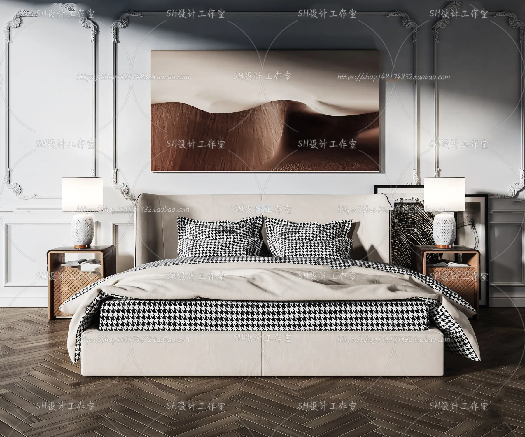 Bed – 3D Models – 1575