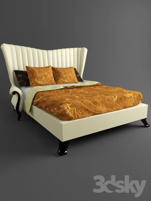 Furniture – Bed 3D Models – 0439