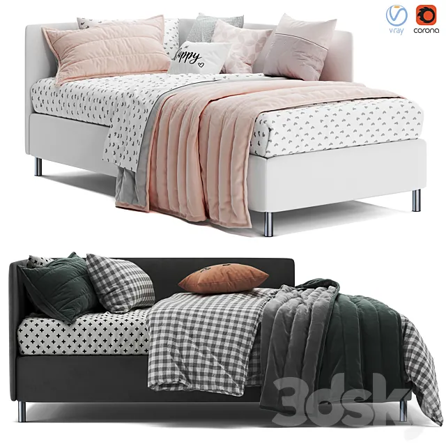 Furniture – Bed 3D Models – 0440