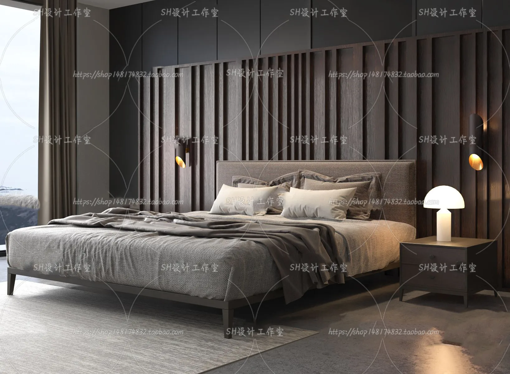 Bed – 3D Models – 1610
