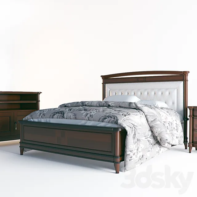 Furniture – Bed 3D Models – 0443