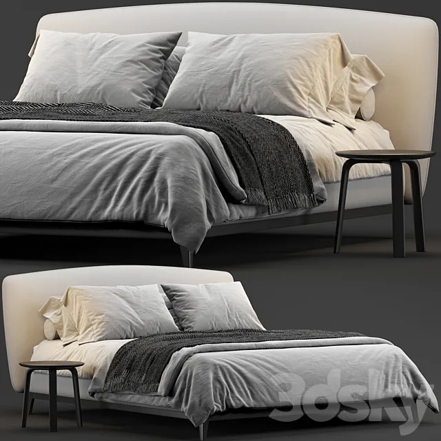 Furniture – Bed 3D Models – 0447