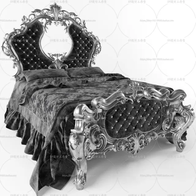 Bed – 3D Models – 1695