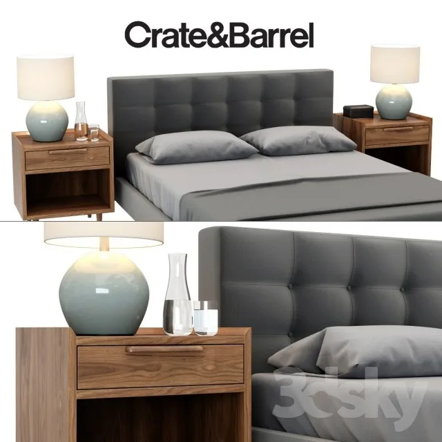 Crate & Barrel \/ TATE COLLECTION 3DS Max - thumbnail 3