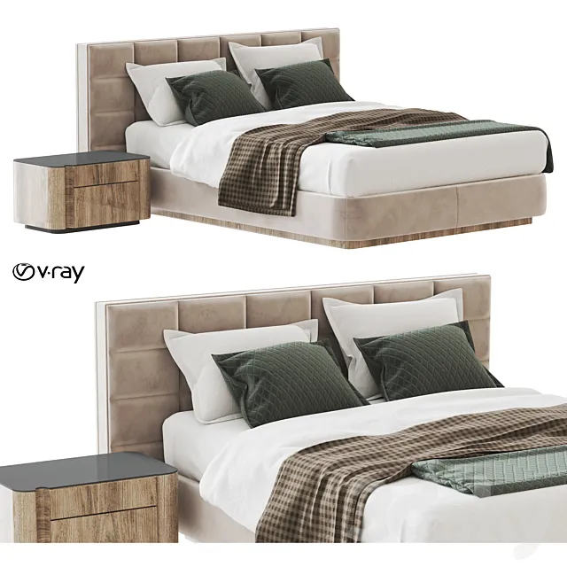 Furniture – Bed 3D Models – 0466