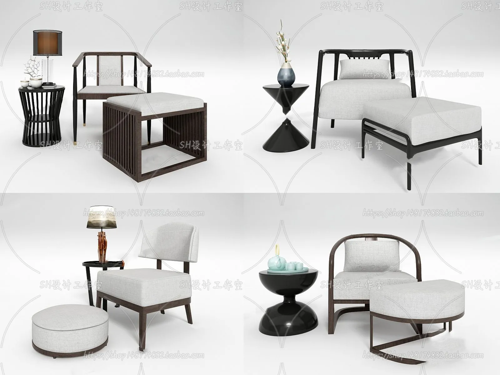 Chair – Single Chair 3D Models – 1942