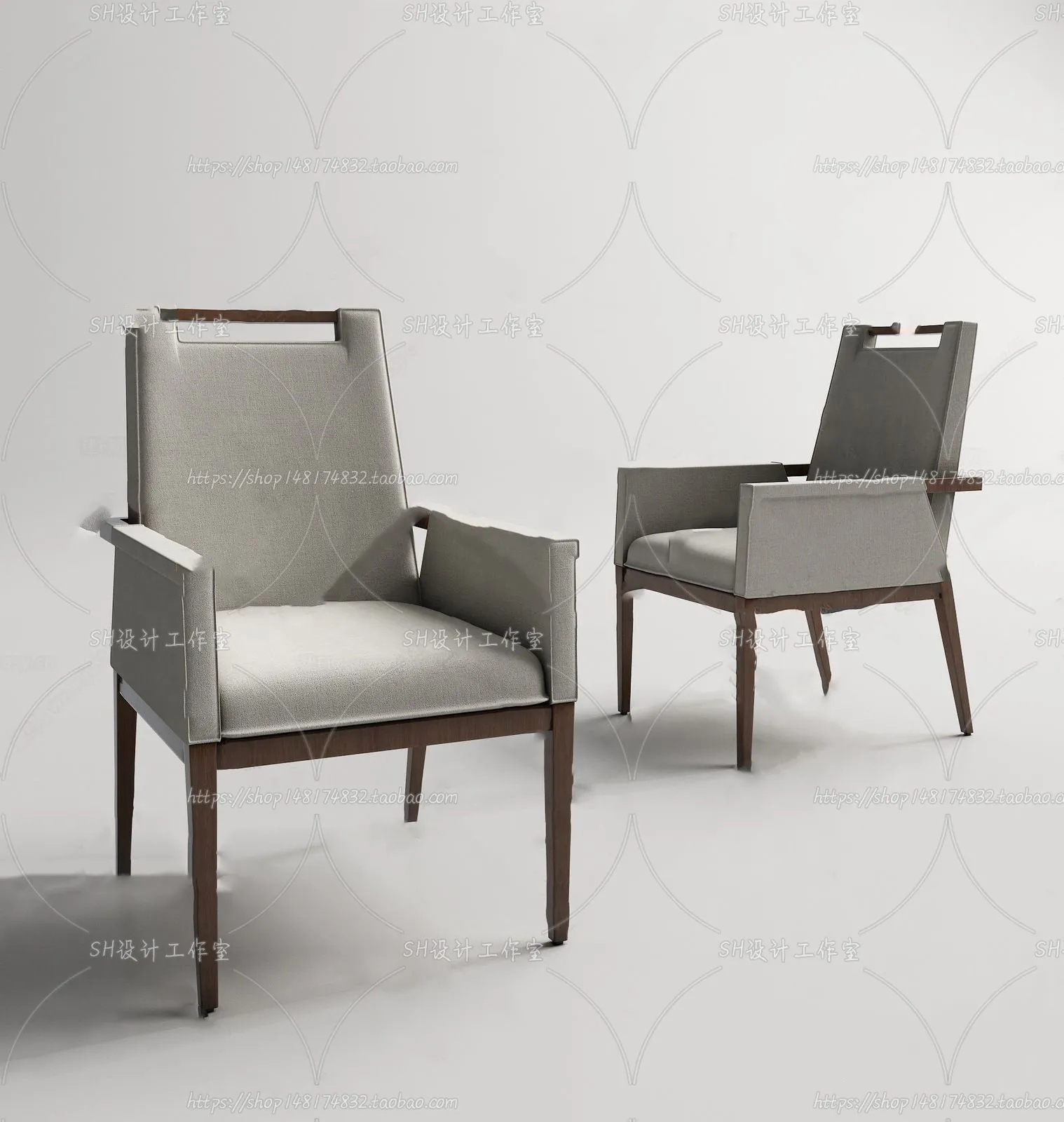 Chair – Single Chair 3D Models – 1956