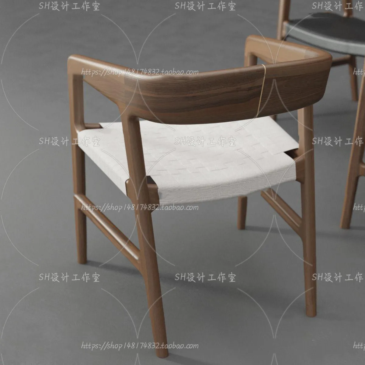 Chair – Single Chair 3D Models – 1958